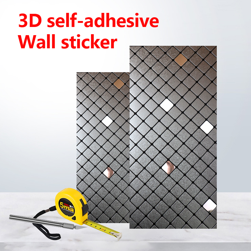Non-Toxic easy peel 3d wall stickers home decor self-adhesive mosaic wall sticker for Bedroom Living Room