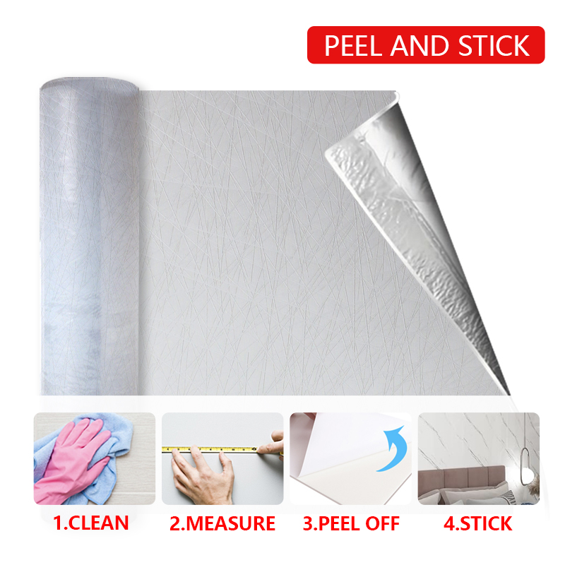 fashion living room decorative IXPE Raised Soft Clay wallpaper self adhesive wall stickers for walls decor