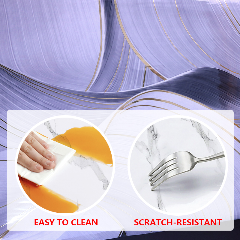 custom design marble pattern sticker rolls personalized waterproof Self Adhesive wall stickers for living room