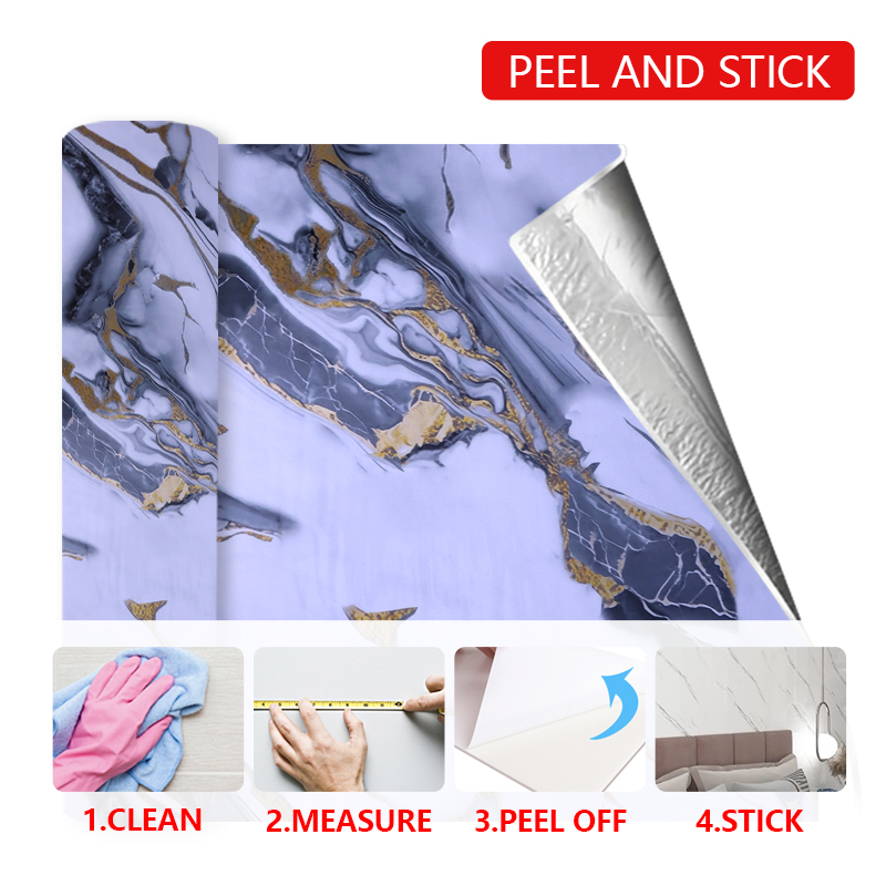 hot selling cheap Wall Panel Stickers IXPE UV marble decorative wall sticker custom for Home Decor