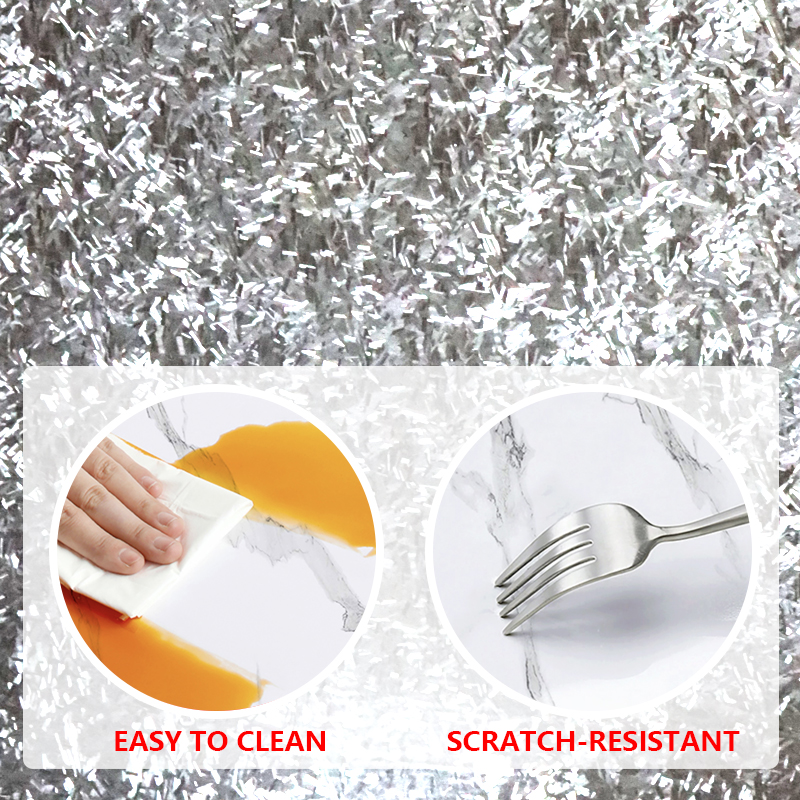 Eco Friendly marble design decorative wall stickers easy cleaning Sound Absorbing IXPE house wall panels sticker