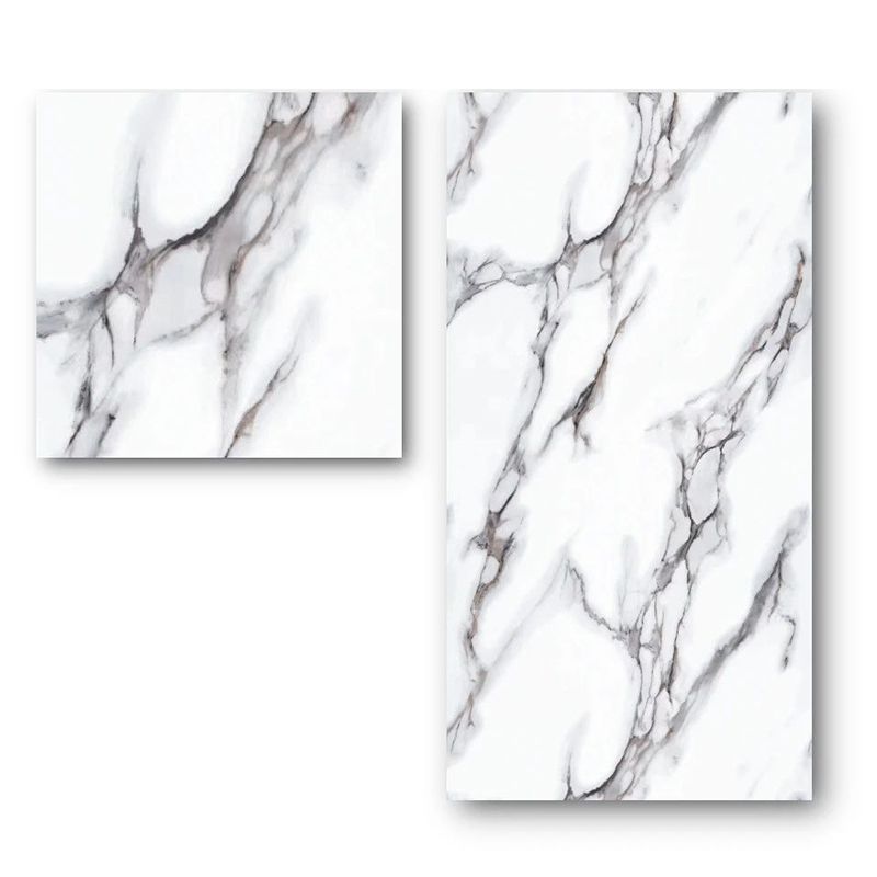 Easy DIY Installation Spanish Style Papel Tapiz Marble Wall Sticker with Metallic Accents