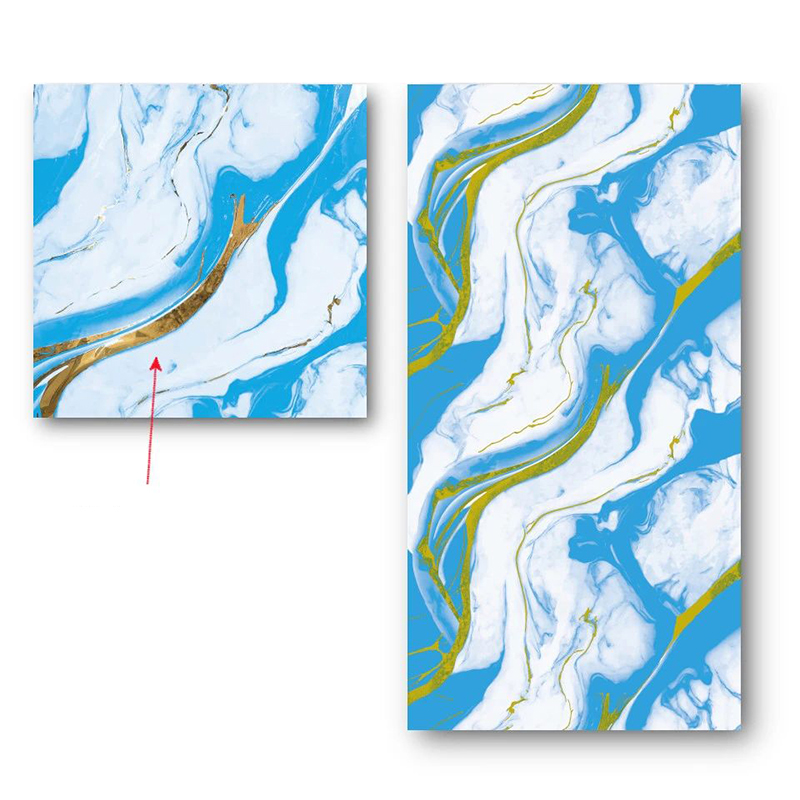 Removable Reusable Design Premium Marble Wall Sticker Peel and Stick Wallpapers for Easy Home Decora