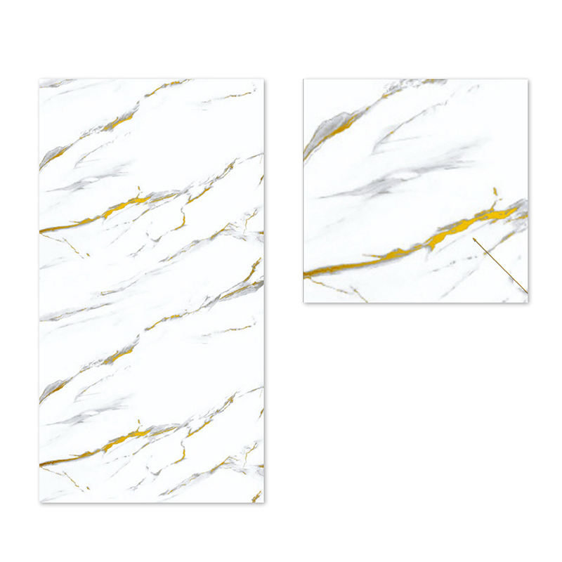 Eco Friendly marble design decorative wall stickers easy cleaning Sound Absorbing IXPE house wall panels sticker
