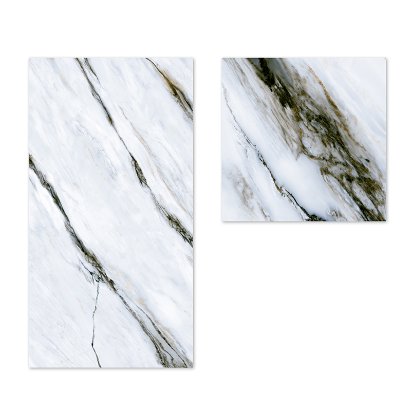 Easy DIY Installation Spanish Style Papel Tapiz Marble Wall Sticker with Metallic Accents