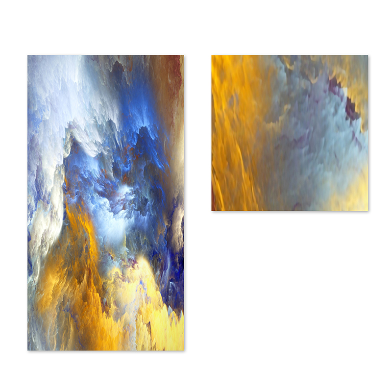 Easy DIY Installation Spanish Style Papel Tapiz Marble Wall Sticker with Metallic Accents