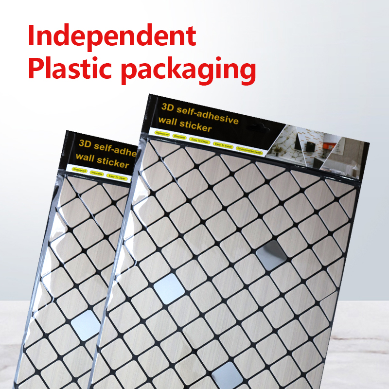 reliable quality Oil-Resistant 3d wall sticker waterproof mosaic self adhesive stickers for wall decoration