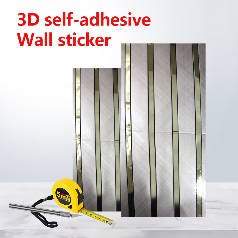 Sound Insulation IXPE mosaic wall sticker custom self adhesive home decor wall sticker 3d for living room kitchen