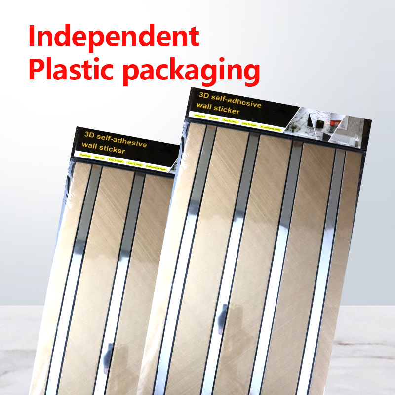 custom design 3d self-adhesive indoor wall stickers Removable Waterproof IXPE mosaic wall sticker