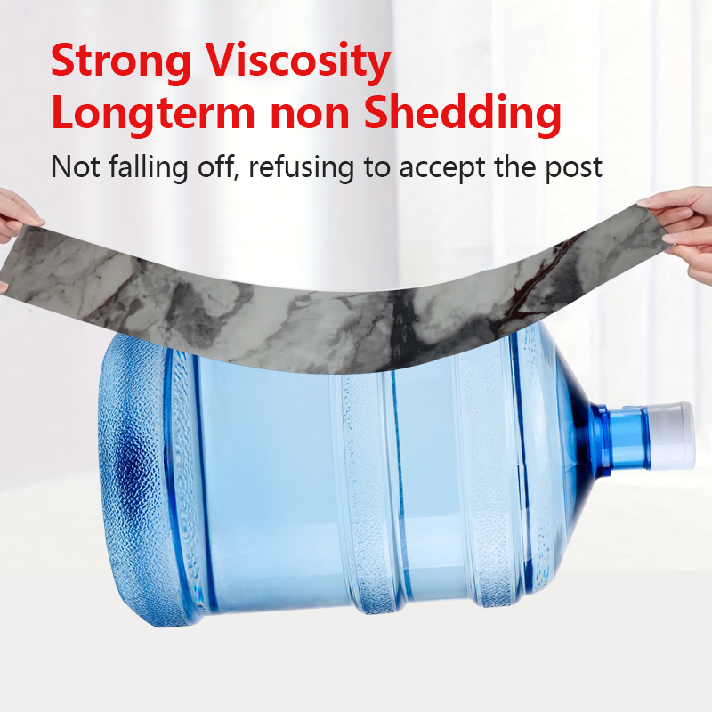 Easy DIY Installation Spanish Style Papel Tapiz Marble Wall Sticker with Metallic Accents