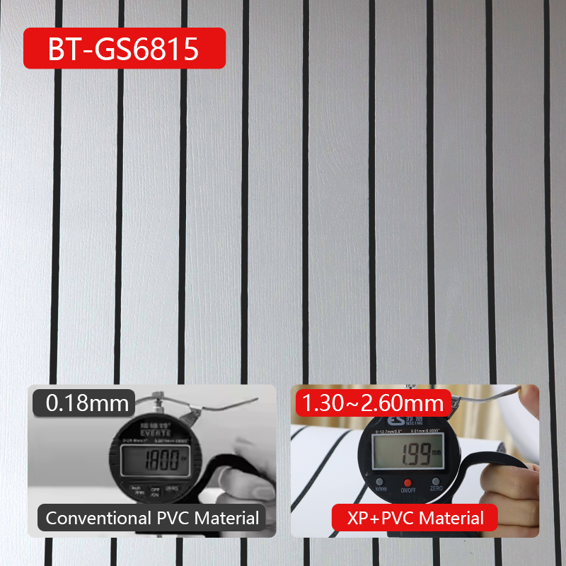 hot selling self-adhesive grille wall sticker anti scratch decorative pvc IXPE wood texure wall stic