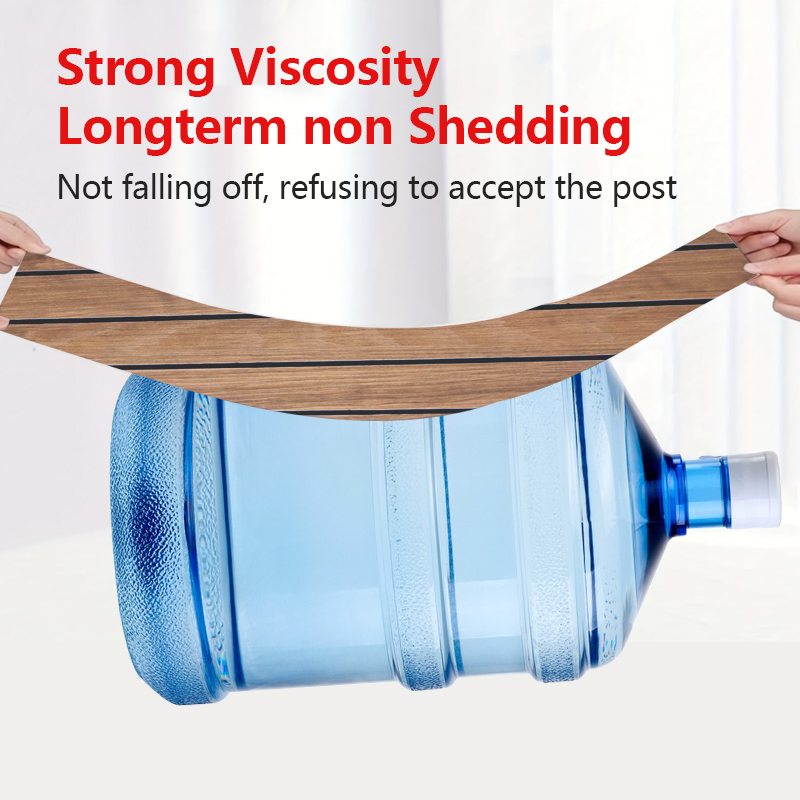 OEM Home Decor 3d grille self adhesive wall sticker Removable wood grain IXPE fluted wall panel sticker