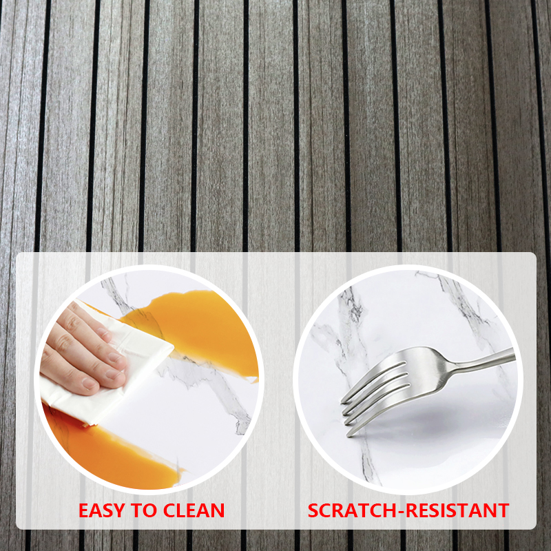 OEM Home Decor 3d grille self adhesive wall sticker Removable wood grain IXPE fluted wall panel sticker