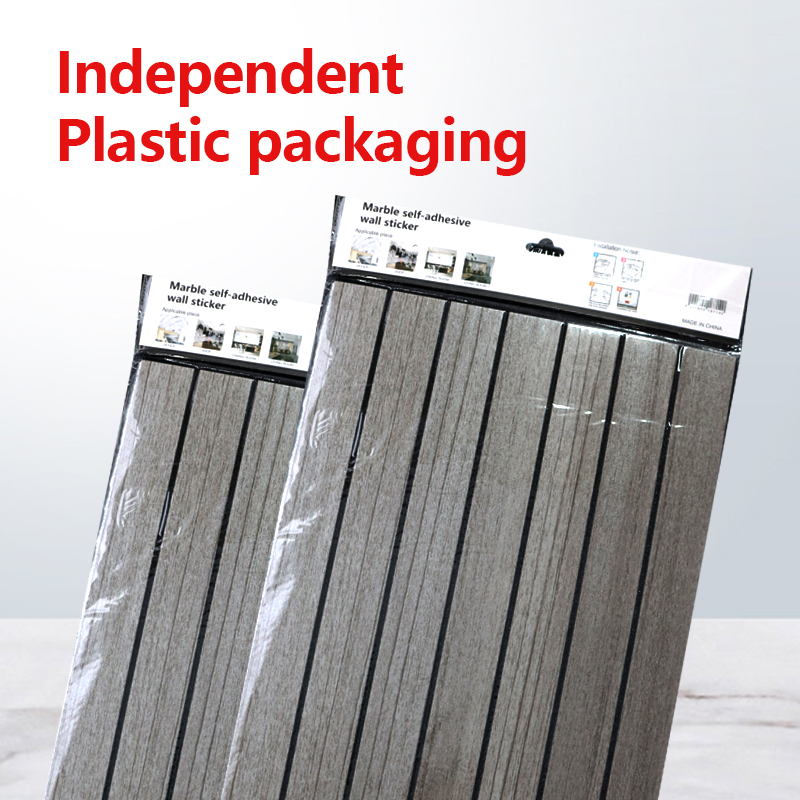 OEM Home Decor 3d grille self adhesive wall sticker Removable wood grain IXPE fluted wall panel sticker