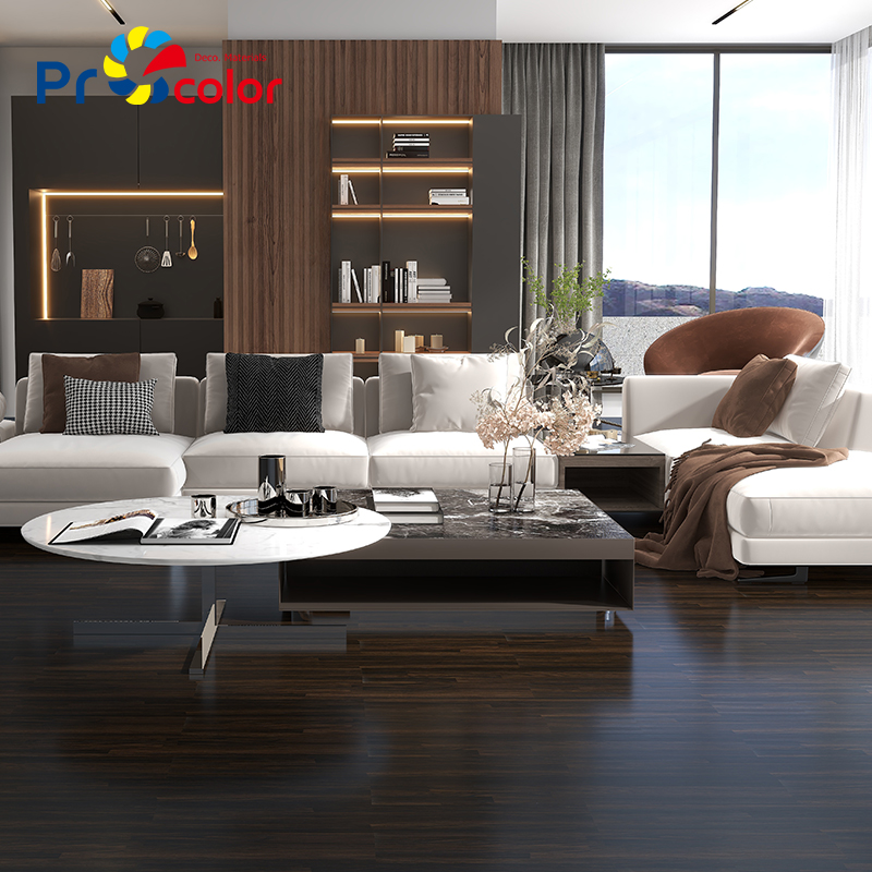 modern design Wear Resistant Self Adhesive LVT Flooring Anti-scratch wood grain pvc vinyl floor tile